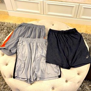 3 pairs men’s athletic shorts-fit like size L